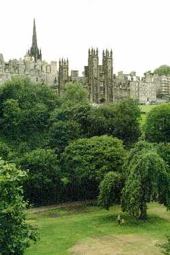 Edinburg, Princess Street Gardens