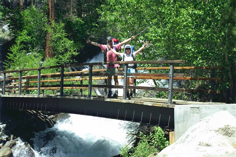 Bridge on the way up